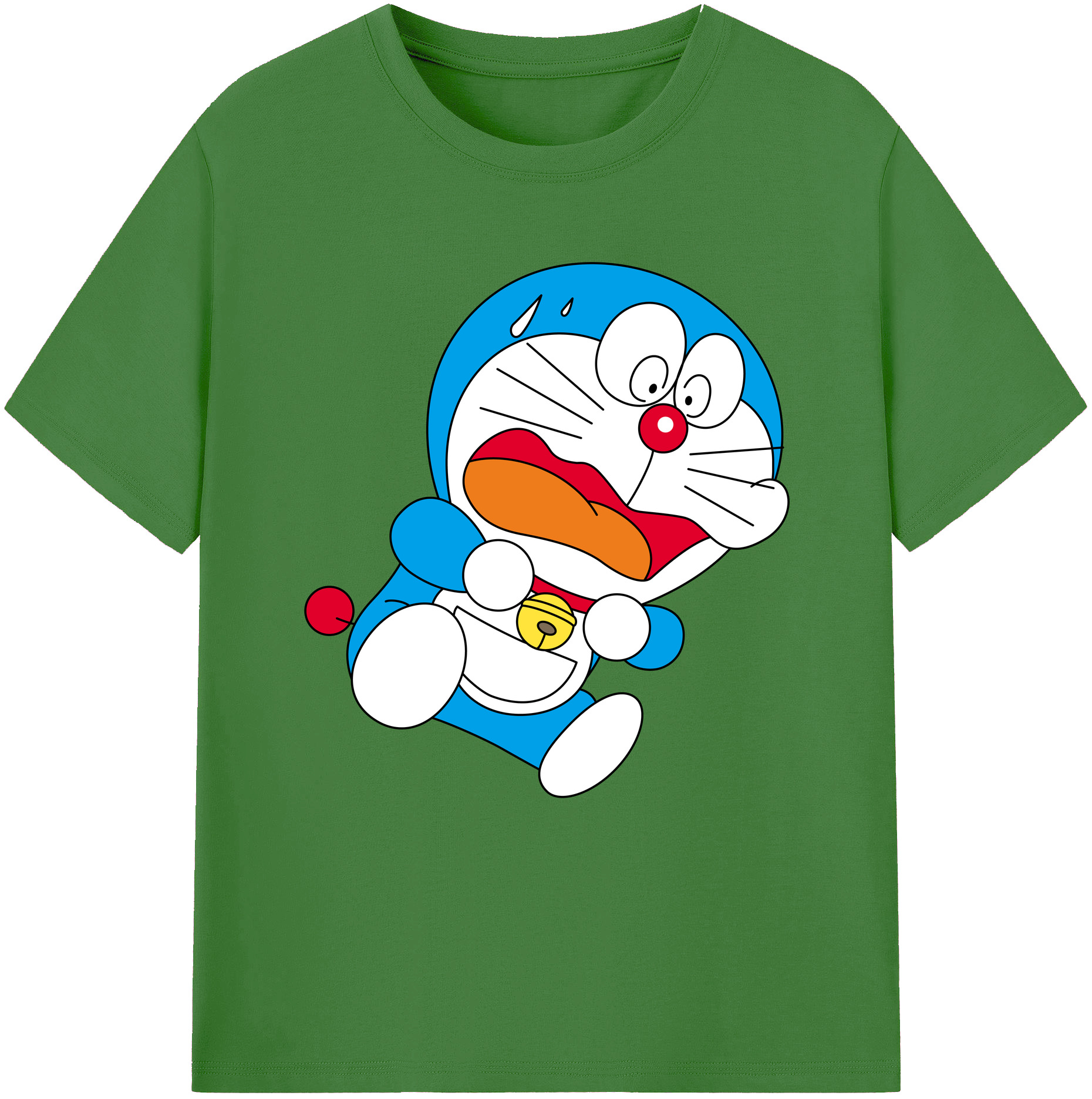 （画像用） ドラえもん Doraemon レディースカジュアルプリントTシャツ（綿100％）